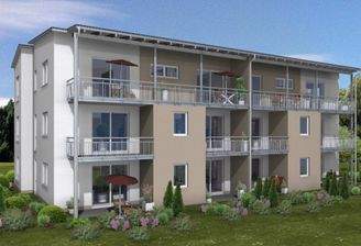 Visualisierung Hausvorderseite