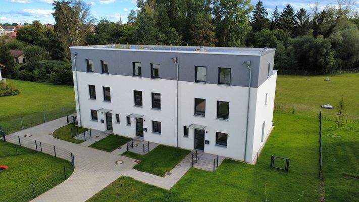 Modernes Neubauquartier