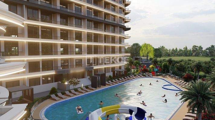 New Flats with Sea and Nature Views in Mersin Ayaş