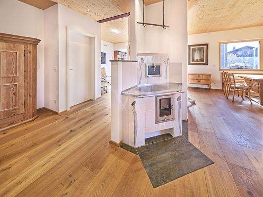 Holzherd mit Einschüben