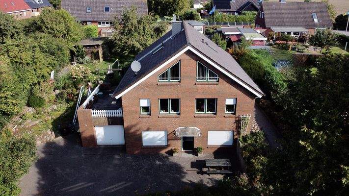 Luftbild Hausfront