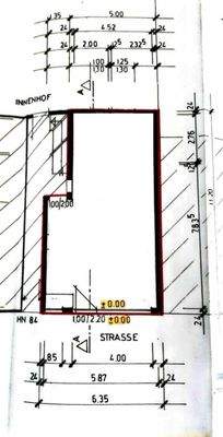 Grundriss LadenBüro