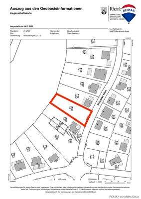 Flurkarte Wincheringen Auf Mont