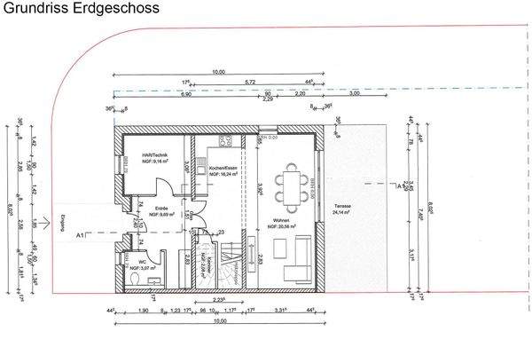 Grundriss Erdgeschoss