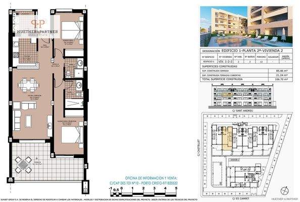 Gebäude 1 Wohnung 1-2-2
