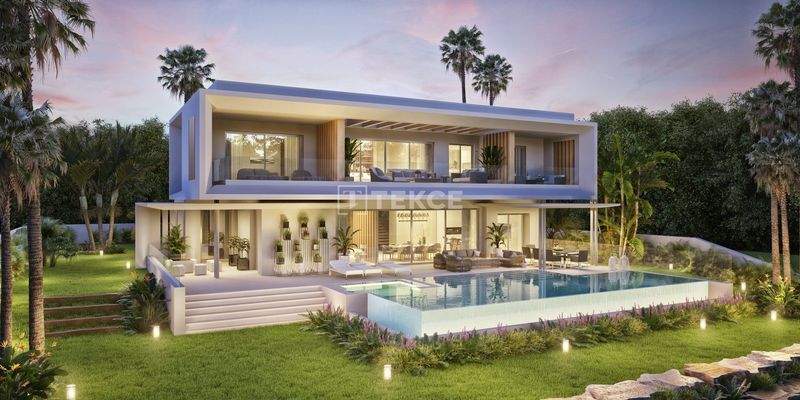 Panoramic Sea View Chic Design Villas in Ojen Malaga