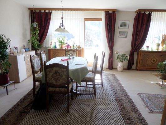 Das Wohn und Esszimmer