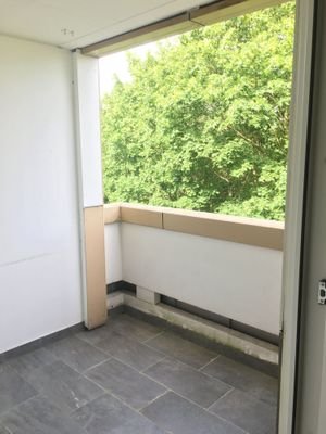 Balkon Musterwohnung