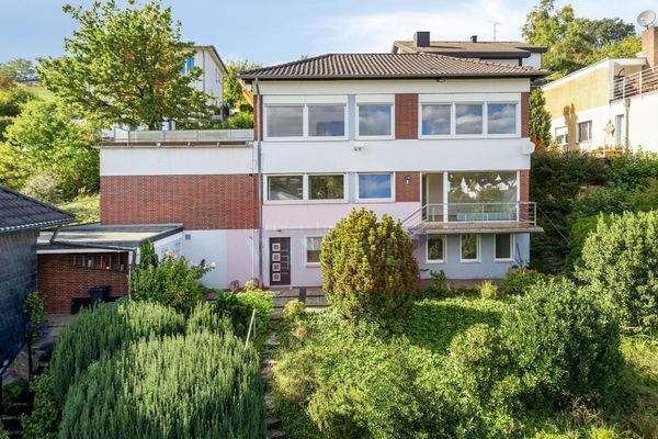 Gartenansicht des Hauses