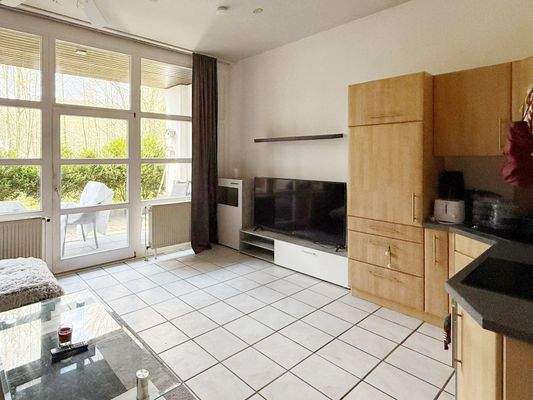 Wohnzimmer und Küche