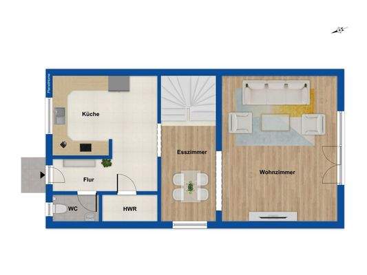 Grundriss Erdgeschoss