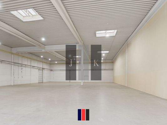 Halle Innenansicht 1 - Visualisierung