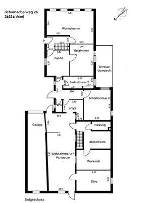 Grundriss Erdgeschoss