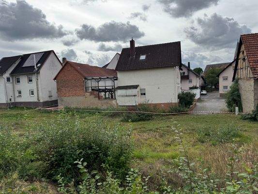 Grundstück Blick Richtung Süden