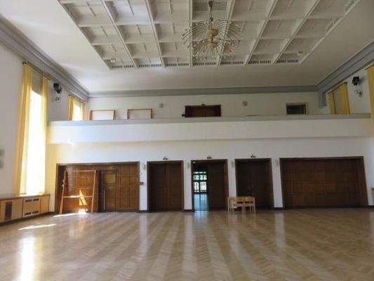 Blick auf die Empore im 1.OG