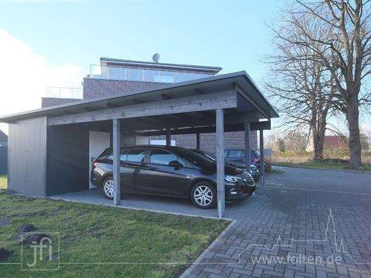 eigener Carport-Stellplatz