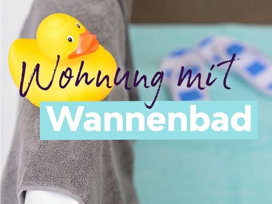 Wohnung mit Wannenbad