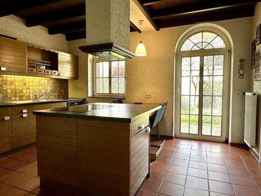 Wohnküche mit Terrassenzugang