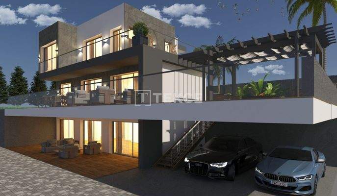 Detached Villas with Unobstructed Sea Views in Aydın Kuşadası