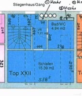 Grundriss Top 22 Ebene 1