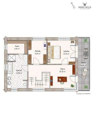 GRUNDRISS DACHGESCHOSS