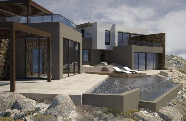 Projekt: Luxuriöses Wohnen mit Meerblick auf Kreta