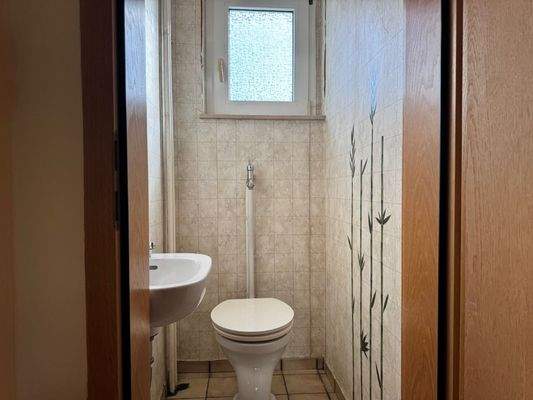 Gäste-WC Erdgeschoss