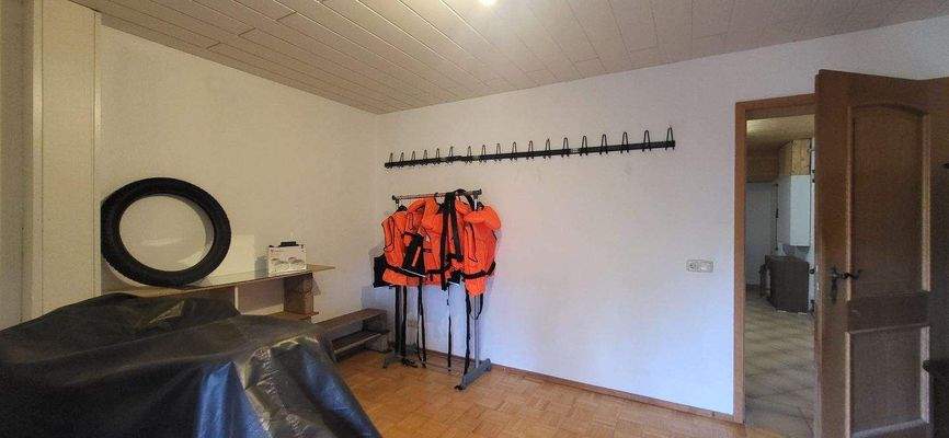 Schöner Abstellraum im KG