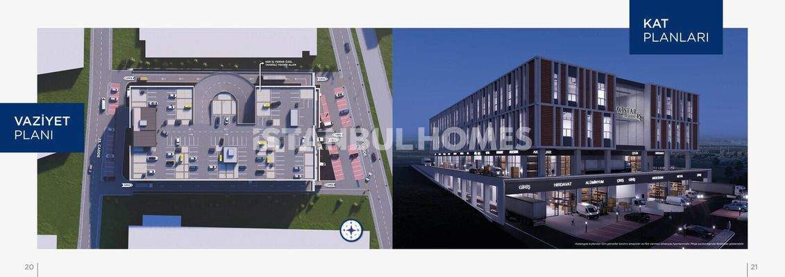 Shops with High Rental Income Potential in Basaksehir İstanbul
