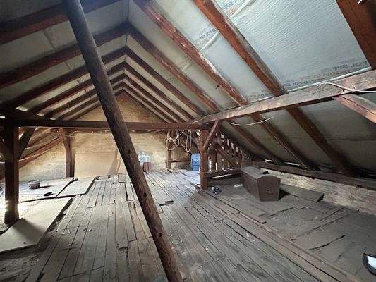 Ausbaureserve im Dachgeschoss