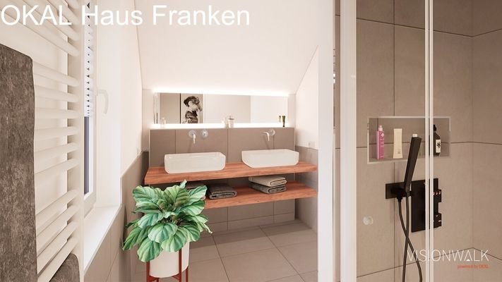 Badezimmer- Wohnung DG