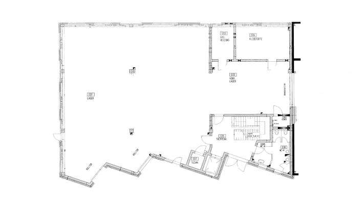 Grundriss - Gebäude II (EG)