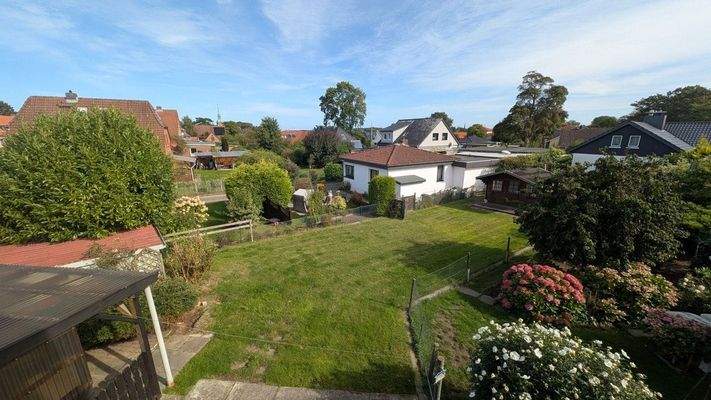 Ausblick aus dem Dachgeschoss