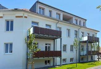 Ansicht der sanierten Zigarrenfabrik 