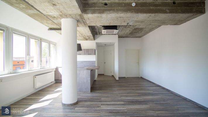 Teilbereich Wohnen/Essen/Kochen