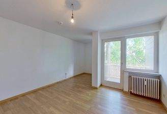 Ansicht I: Wohn- und Schlafbereich