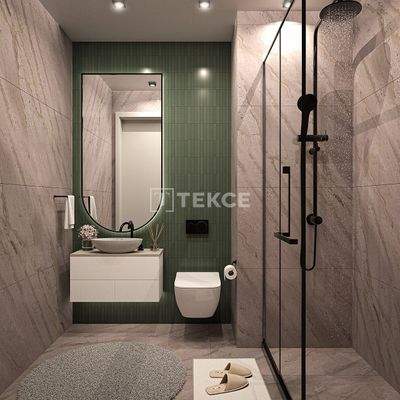 Flats in a Complex with Extensive Social Amenities in Mersin Mezitli