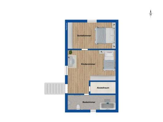 Grundriss Obergeschoss