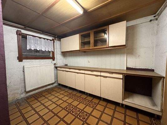 alte Küche im Keller