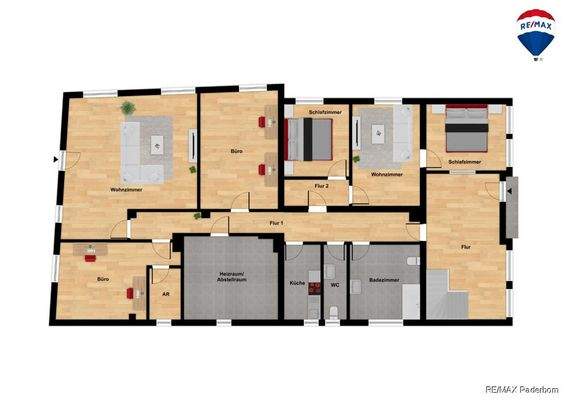 Grundriss Gewerbe Erdgeschoss