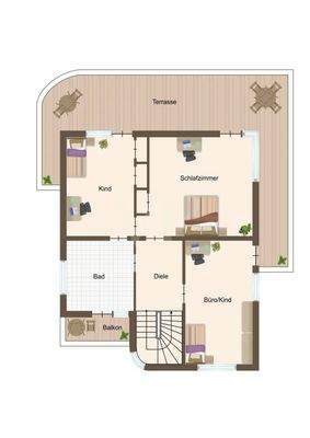 Grundriss Obergeschoss