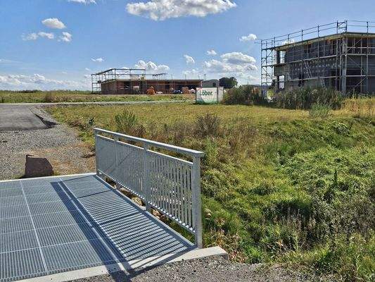 Blick von der Brücke auf Nr.43