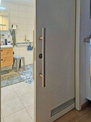 ...extrabreite Schiebetüren...