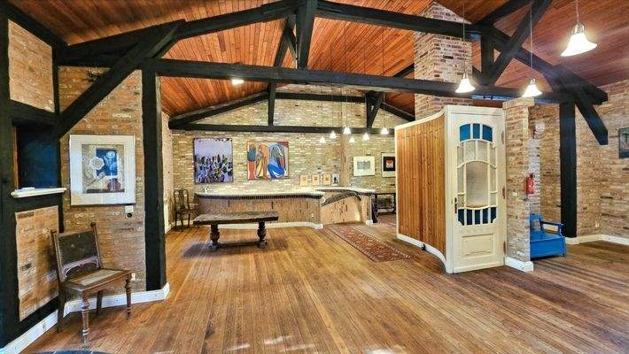 72 m² Wohnsaal im Obergeschoss