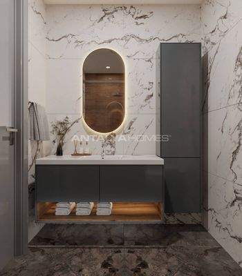 Apartments 3 Km from Cleopatra Beach in Alanya