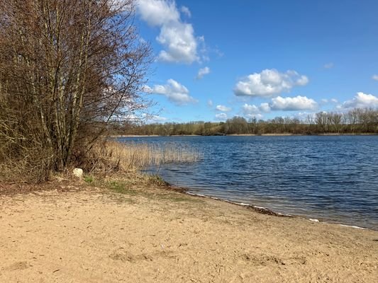 Badestelle in der Nähe