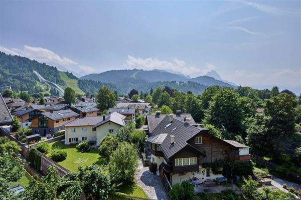 Blick vom Eck-Balkon