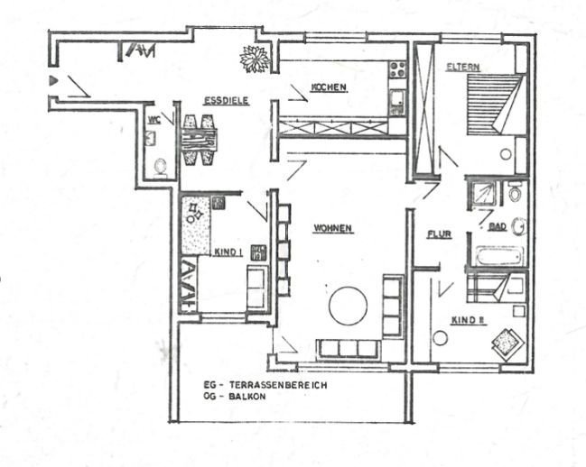 Dortmund - Wohnung mit Balkon im 2. OG (Nichtraucherwohnung)