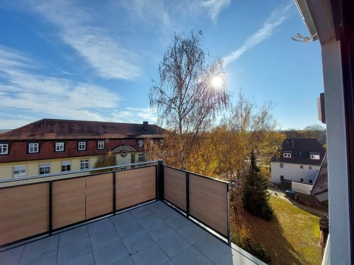 Großzügige Neubau Wohnung mit Blick über Bayreuth