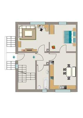 Erdgeschoss (Beispielhaft)